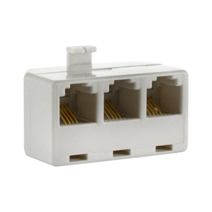 Adaptador para Línea Telefónica General Electric / 3 entradas / Beige Adaptador para Línea Telefónica General Electric / 3 entradas / Beige