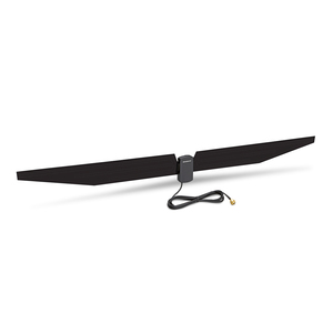 Antena para TV Slim RadioShack Interior Negro Antena para TV Slim RadioShack Interior Negro