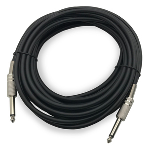 Cable para Instrumentos Musicales RadioShack / 7.6 m / Plástico / Negro Cable para Instrumentos Musicales RadioShack / 7.6 m / Plástico / Negro