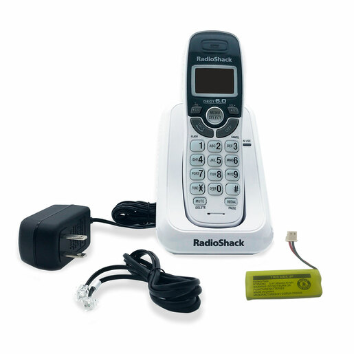 Teléfono Inalámbrico RadioShack RS6114 / Blanco