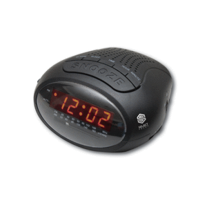 Radio Reloj Despertador Select Sound 4382 / Negro
