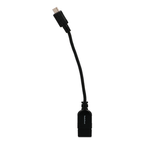 Cable Adaptador Micro USB OTG RadioShack / 15 cm / Plástico / Negro Cable Adaptador Micro USB OTG RadioShack / 15 cm / Plástico / Negro