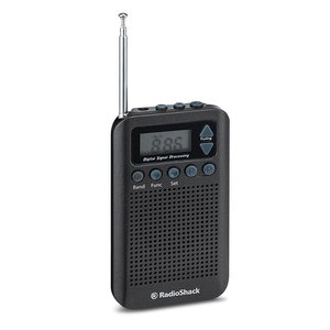 Radio Despertador de Bolsillo RadioShack / Negro Radio Despertador de Bolsillo RadioShack / Negro