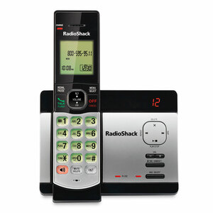 Teléfono Inalámbrico con Identificador RadioShack CS5129 / Plata