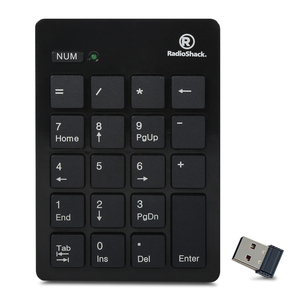 Teclado Númérico Inalámbrico RadioShack / USB / 19 Teclas / Negro Teclado Númérico Inalámbrico RadioShack / USB / 19 Teclas / Negro