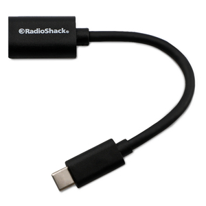 Adaptador Tipo C a USB RadioShack / Negro Adaptador Tipo C a USB RadioShack / Negro