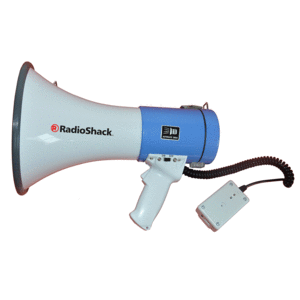 Megáfono RadioShack SD-10SHB / Azul / USB