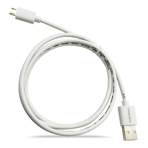 Cable USB a Micro USB RadioShack / 91 cm / Plástico / Blanco Cable USB a Micro USB RadioShack / 91 cm / Plástico / Blanco