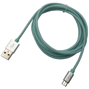 Cable USB a Micro USB RadioShack Abb / Menta / 1.8 m