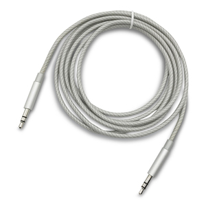 Cable Auxiliar 3.5 mm RadioShack / 1.8 m / Trenzado / Plata