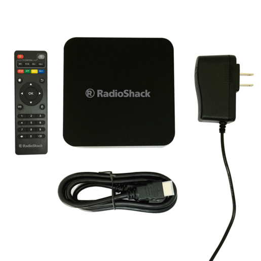 TV Box RadioShack / Ultra HD 4k / 8 gb / Negro