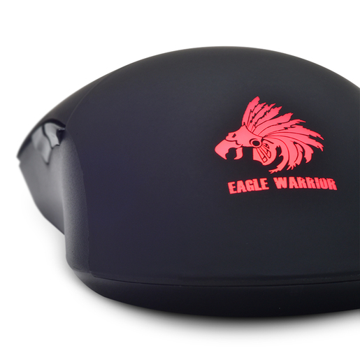 Mouse Gamer Eagle Warrior Infinite / Negro / USB