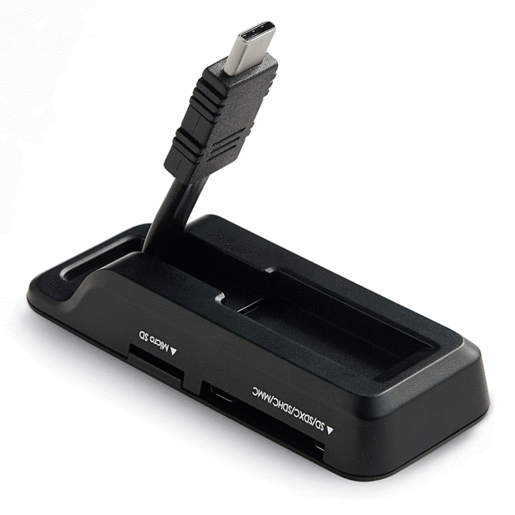 Lector de Tarjetas SD y Micro SD Verbatim 99236 / USB / Negro
