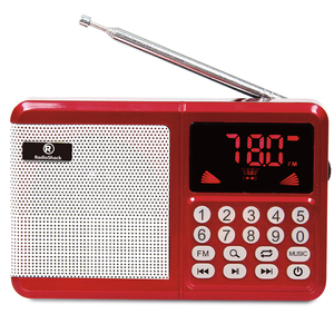 Radio Digital RadioShack B-938 / Rojo