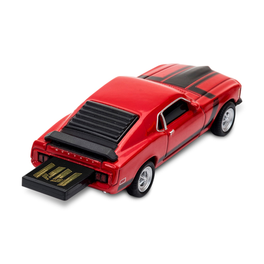 Memoria USB Ford Mustang 1970 / 16 gb / Rojo