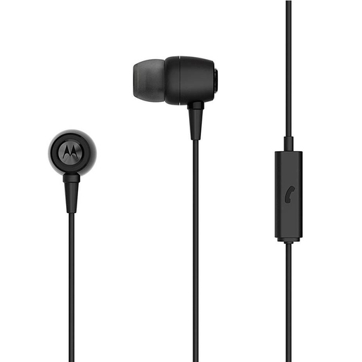 Audífonos Motorola Metal SH009BK / In ear / Negro
