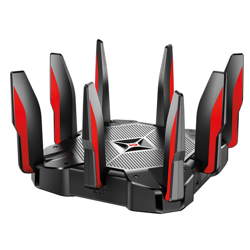 Router Gamer Inalámbrico TP-Link Archer C5400X / Negro con rojo