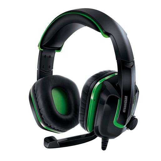 Audífonos Gamer dreamGEAR GRX440 / Xbox One / Negro con verde