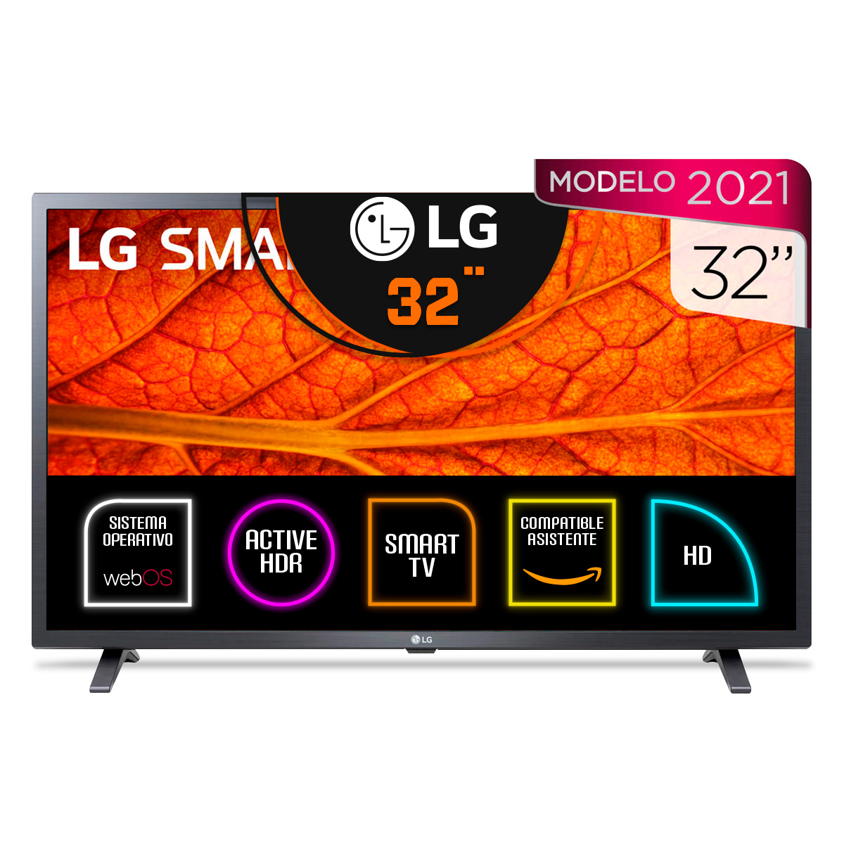 Pantalla LG 32LM630BPUB 32 pulgadas HD Smart TV | RadioShack México
