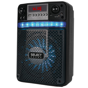 Bafle Select Sound BT1808 / 8 pulgadas / 2500 W / Bluetooth / Negro