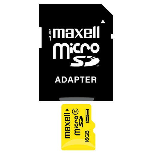 Tarjeta Micro SD Maxell Clase 10 / 16gb