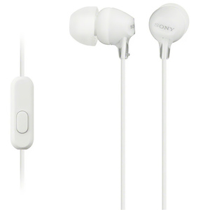 Audífonos Sony EX14AP / In ear / Blanco