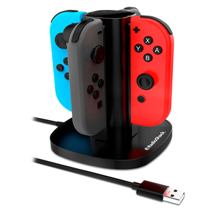 Estación de Carga para Joy Con 4 en 1 RadioShack / Nintendo Switch Estación de Carga para Joy Con 4 en 1 RadioShack / Nintendo Switch