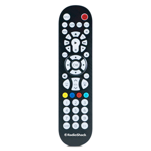 Control Universal para TV RadioShack 4 dispositivos Negro Control Universal para TV RadioShack 4 dispositivos Negro