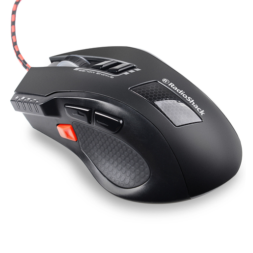 Mouse Gamer Alámbrico RadioShack MO-800G / Negro / USB