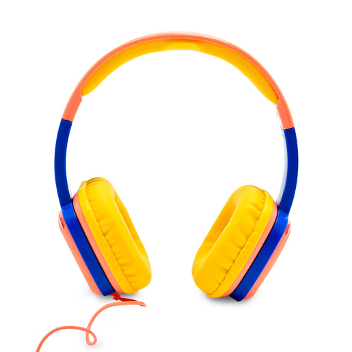 Audífonos Spectra Kids Sound Art / On ear / Amarillo con azul