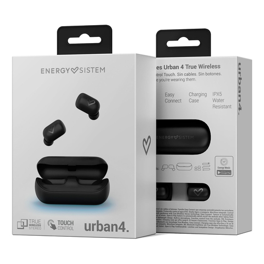 Audífonos Bluetooth Energy Sistem Urban 4 Space / In ear / Negro