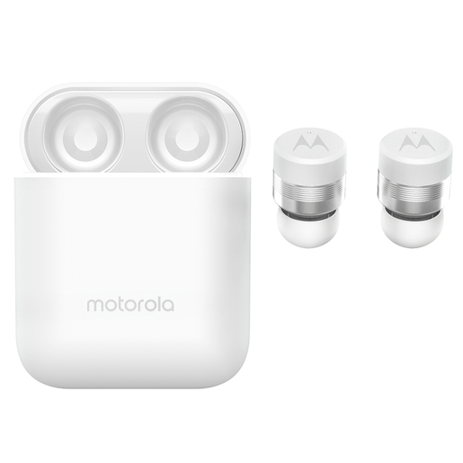 Audífonos Bluetooth Motorola Vervebuds 110 True Wireless / In ear / Blanco