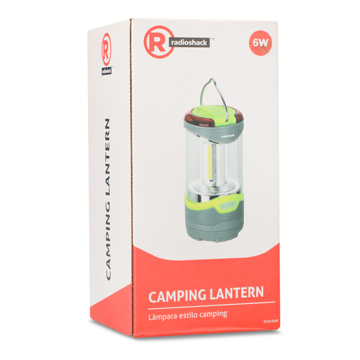 Lámpara RadioShack Camping 6301808 / Gris con verde
