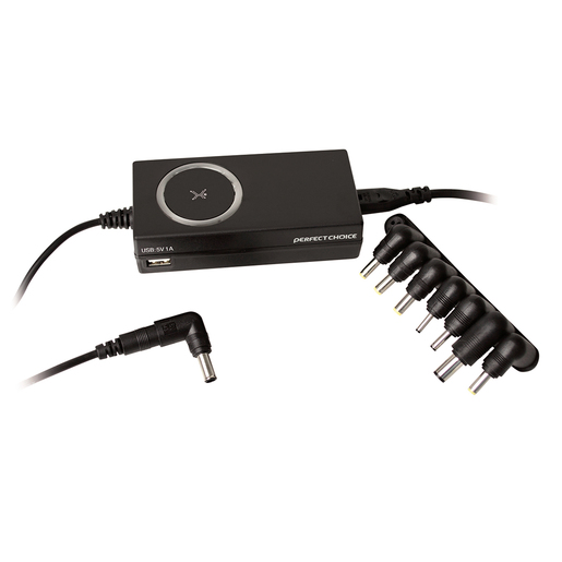 Power4Laptops Adattatore CC Auto Caricabatteria per Portatile Compatibile con HP EliteBook 830 G7 
