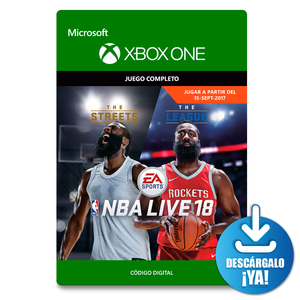 NBA Live 18 EA Sports / Juego digital / Xbox One / Descargable