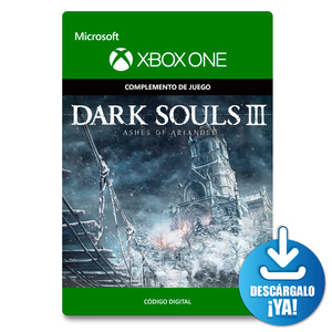Dark Souls III Ashes of Ariandel / Complemento de juego digital / Xbox One / Descargable