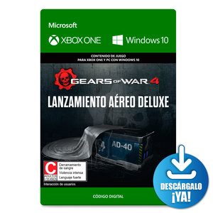 Gears of War 4 Lanzamiento Aéreo Inicial / Contenido de juego digital / Xbox One / Windows / Descargable