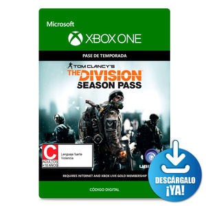 Tom Clancys The Division Season Pass / Pase de temporada digital / Xbox One / Descargable