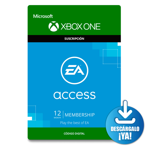 EA Access 12 Month Membership / Suscripción digital / Xbox One / Descargable