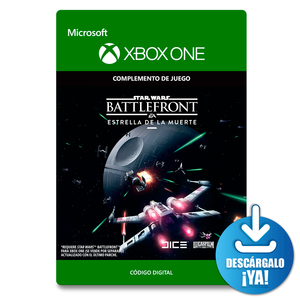 Star Wars Battlefront Estrella de la Muerte / Complemento de juego digital / Xbox One / Descargable Star Wars Battlefront Estrella de la Muerte / Complemento de juego digital / Xbox One / Descargable