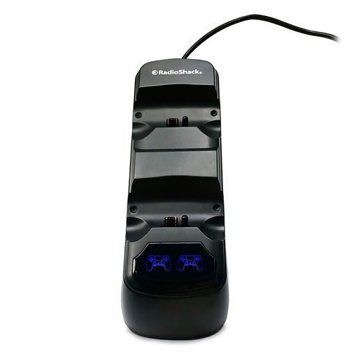 Cargador Dual para Controles Inalámbricos RadioShack / PlayStation 4