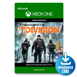 Tom Clancys The Division / Juego digital / Xbox One / Descargable