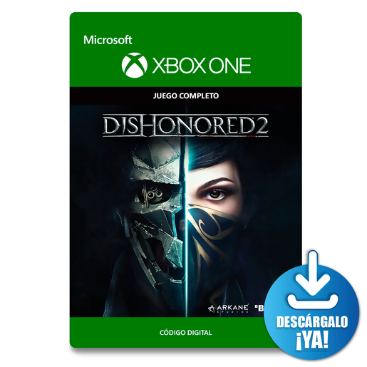 Dishonored 2 / Juego digital / Xbox One / Descargable