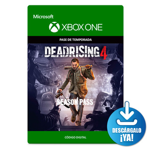 Dead Rising 4 Season Pass / Pase de temporada digital / Xbox One / Descargable