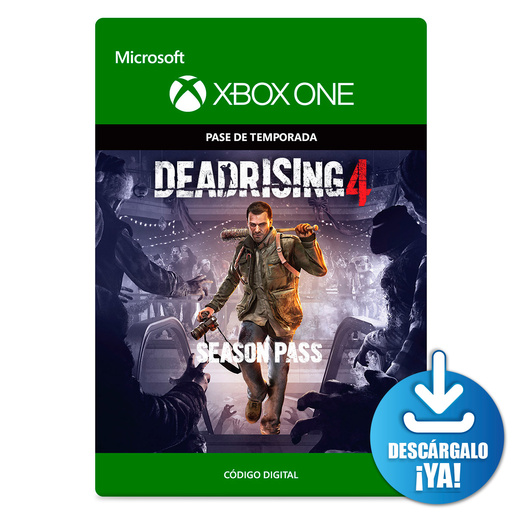 Dead Rising 4 Season Pass / Pase de temporada digital / Xbox One / Descargable