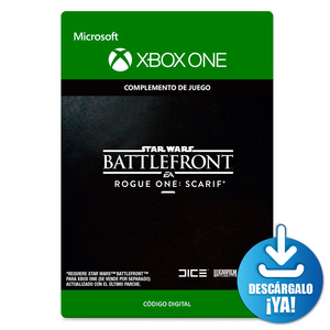 Star Wars Battlefront Rogue One Scarif / Complemento de juego digital / Xbox One / Descargable