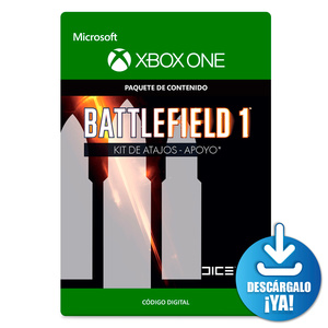 Battlefield 1 Kit de Atajos Paquete de Apoyo / Paquete de contenido digital / Xbox One / Descargable Battlefield 1 Kit de Atajos Paquete de Apoyo / Paquete de contenido digital / Xbox One / Descargable