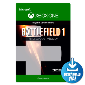 Battlefield 1 Kit de Atajos Paquete Médico / Paquete de contenido digital / Xbox One / Descargable Battlefield 1 Kit de Atajos Paquete Médico / Paquete de contenido digital / Xbox One / Descargable
