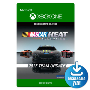 NASCAR Heat Evolution 2017 Team Update Complemento de Juego Digital Xbox One Descargable NASCAR Heat Evolution 2017 Team Update Complemento de Juego Digital Xbox One Descargable