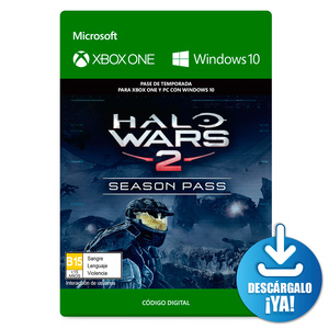 Halo Wars 2 Season Pass Pase de Temporada Digital Xbox One Windows Descargable Halo Wars 2 Season Pass Pase de Temporada Digital Xbox One Windows Descargable